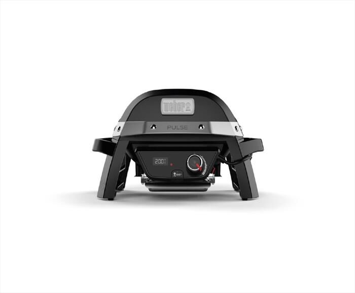 weber pulse 1000 black barbecue elettrico-nero