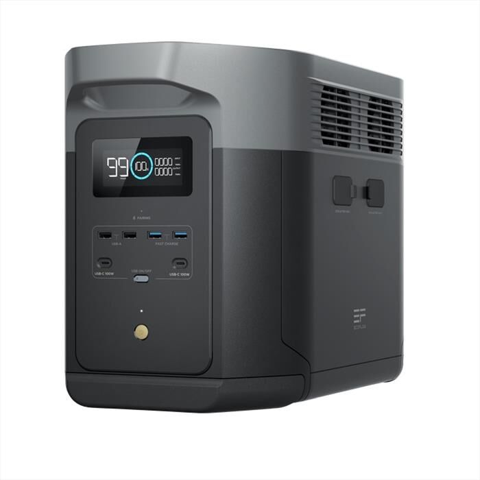 ECOFLOW Delta 2 Max Power Station Portatile-nero