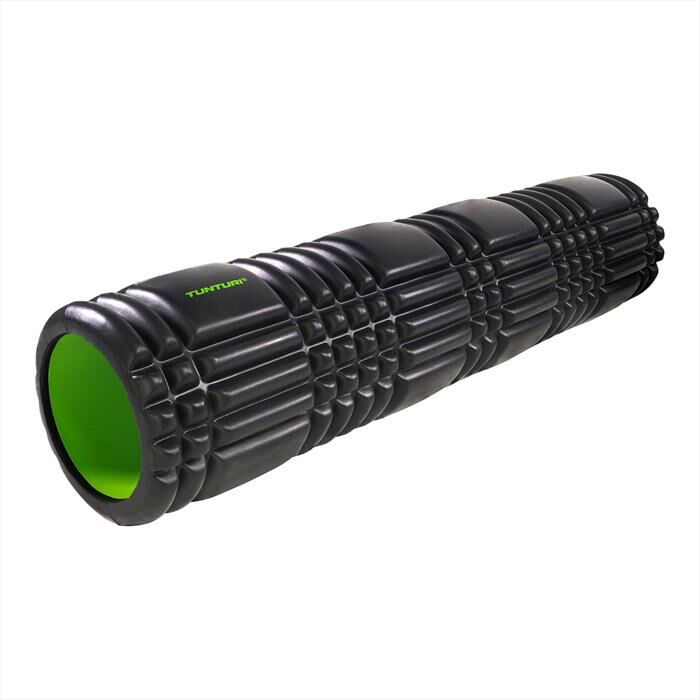 TUNTURI Yoga Grid Foam Roller 61cm Black-nero