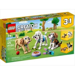 Lego Creator 3in1 Adorabili Cagnolini 31137-multicolore