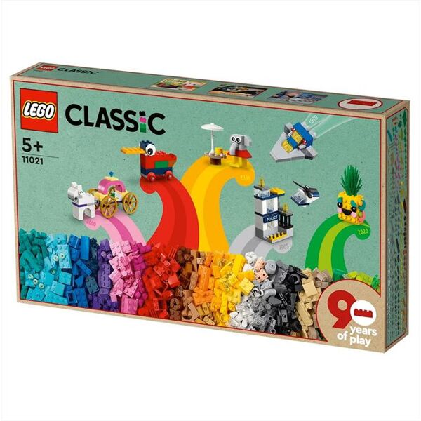 lego classic 90 anni di-11021-multicolore