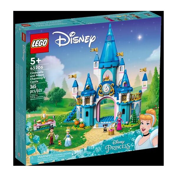 lego disney il castello di cenerentola 43206