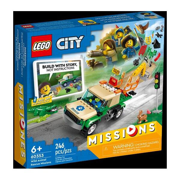 lego city missioni di salvataggio animale 60353