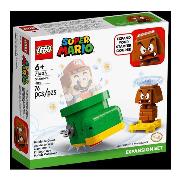 lego super mario pack espansione scarpa goomba 71404