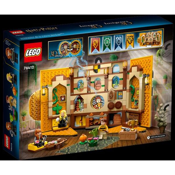 lego harry potter stendardo della casa tassorosso-76412-multicolore