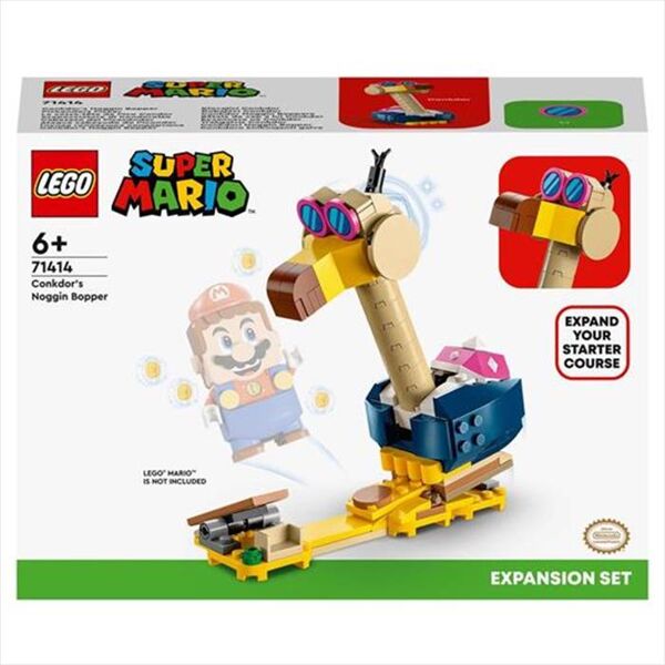 lego super mario scapocciatore di kondorotto- 71414-multicolore