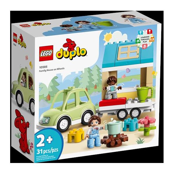 lego duplo casa su ruote 10986