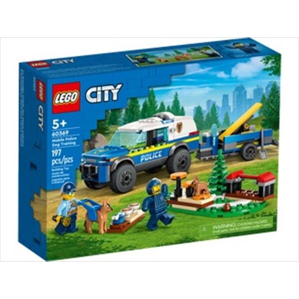 lego city addestramento cinofilo mobile 60369-multicolore