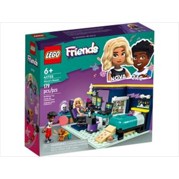 lego friends la cameretta di nova 41755-multicolore