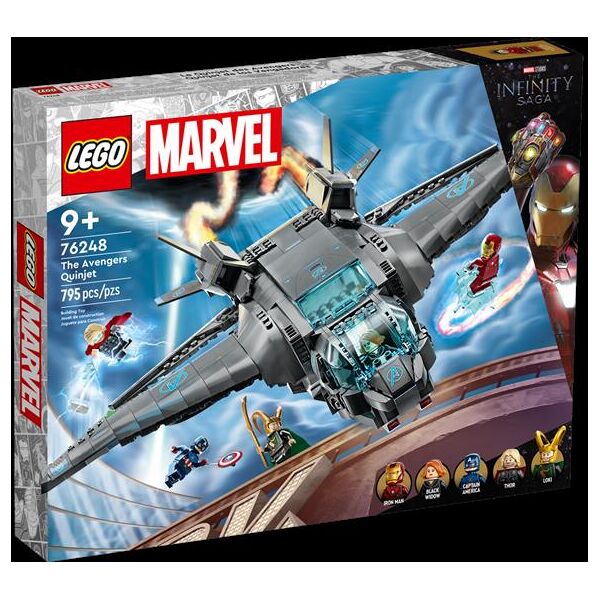 lego marvel il quinjet degli avengers 76248