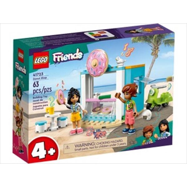 lego friends negozio di ciambelle 41723-multicolore