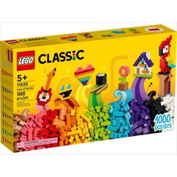 lego classic tanti tanti mattoncini 11030-multicolore