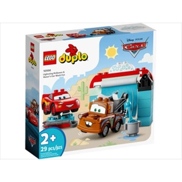 lego duplo divertimento all’autolavaggio 10996-multicolore