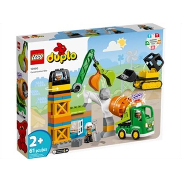 lego duplo cantiere edile 10990-multicolore