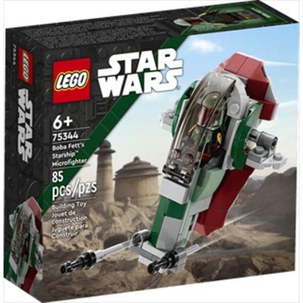 lego star wars astronave di boba fet microfighter-75344-multicolore