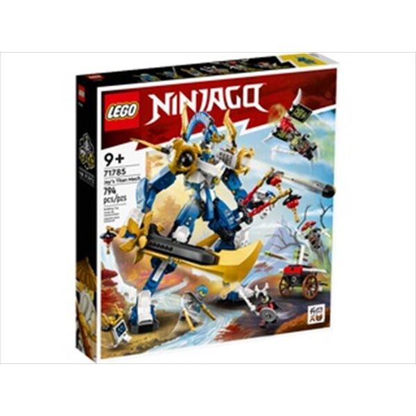 lego ninjago mech titano di jay 71785-multicolore