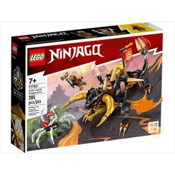 lego ninjago drago di terra di cole evolution 71782-multicolore