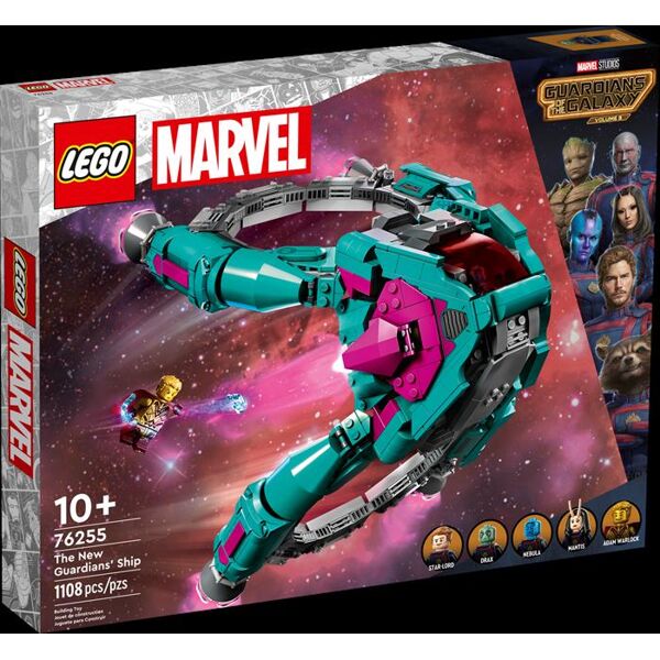 lego marvel l’astronave dei nuovi guardiani 76255