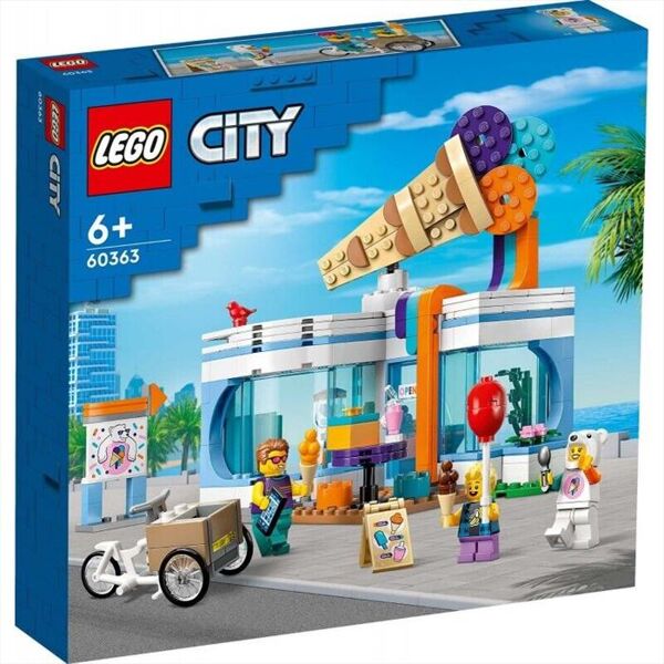 lego city gelateria 60363-multicolore