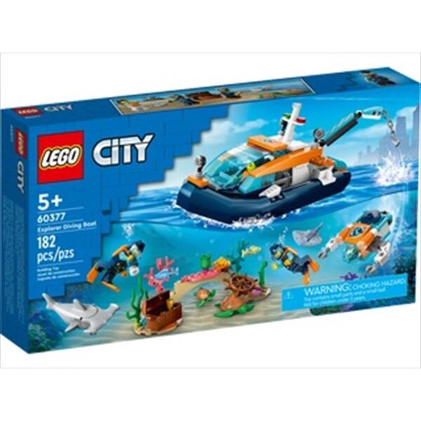 lego city batiscafo artico 60377-multicolore