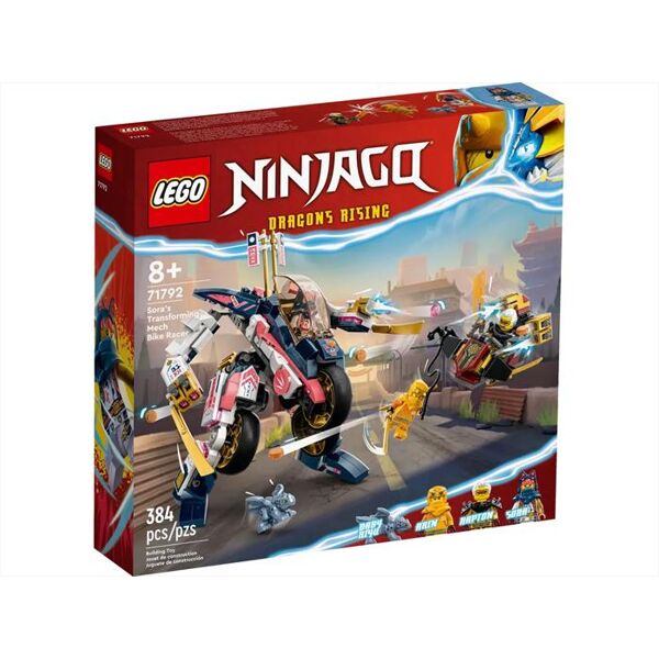 lego ninjago moto-mech transformer di sora 71792