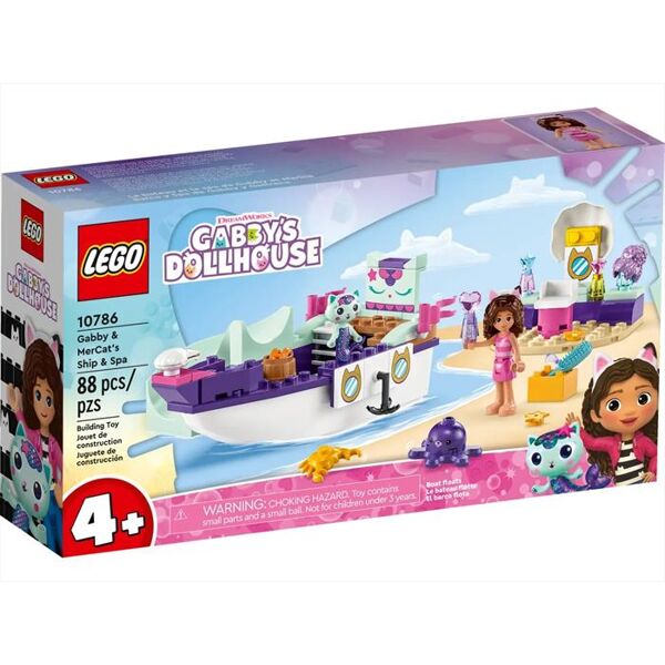 lego gabby's dollhouse la nave del benessere 10786