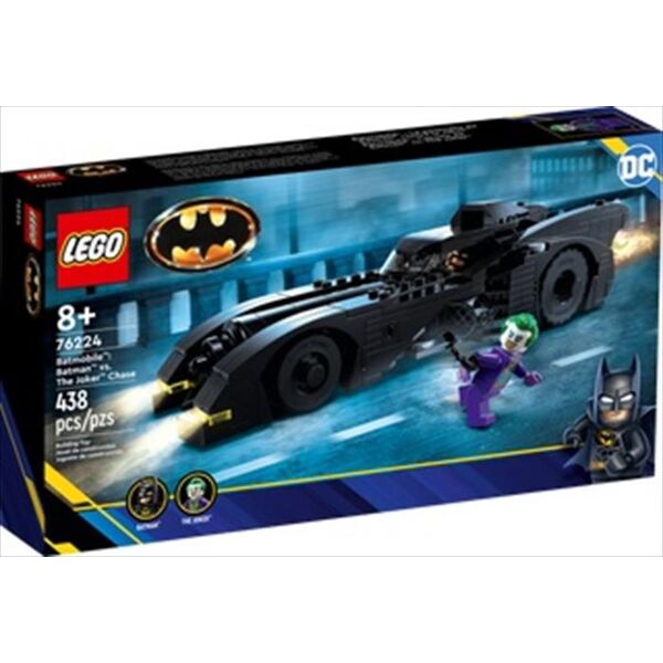 lego batmobile: inseguimento batman vs. the joker-76224-multicolore