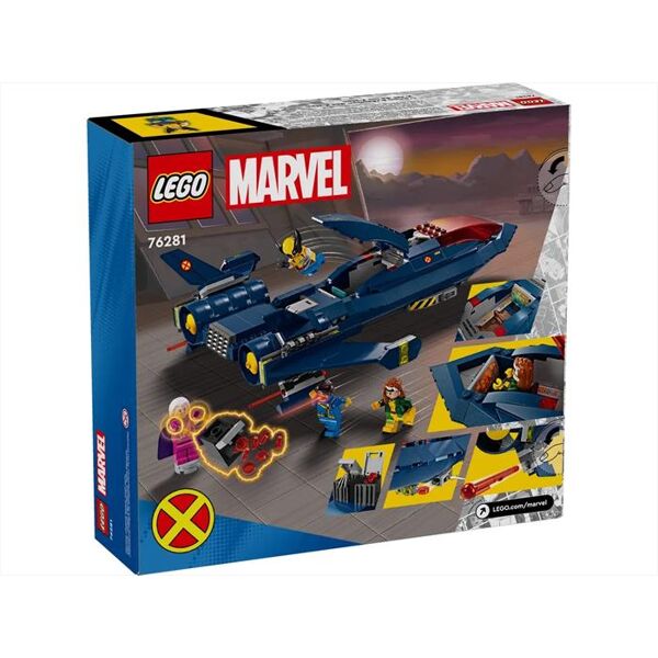 lego marvel x-jet di x-men 76281