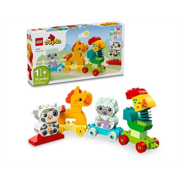 lego duplo il treno degli animali 10412-multicolore