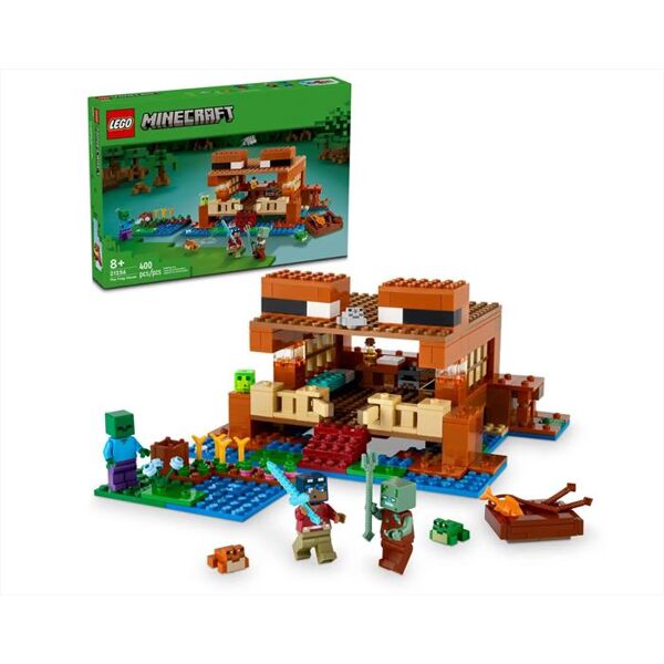 lego minecraft la casa-rana 21256-multicolore