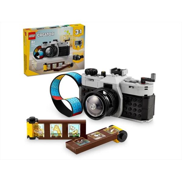 lego creator fotocamera retrò 31147-multicolore