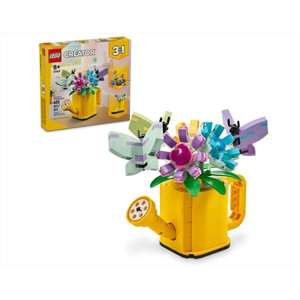 lego creator innaffiatoio con fiori 31149-multicolore