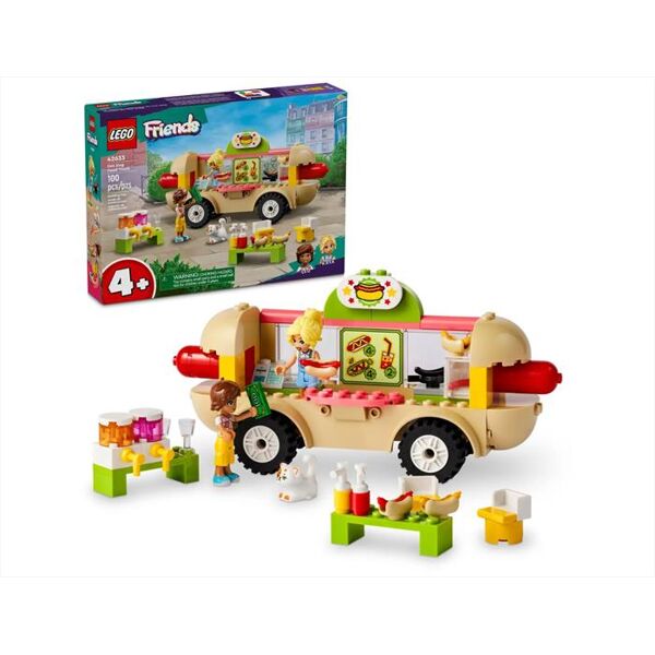 lego friends food truck hot-dog 42633-multicolore