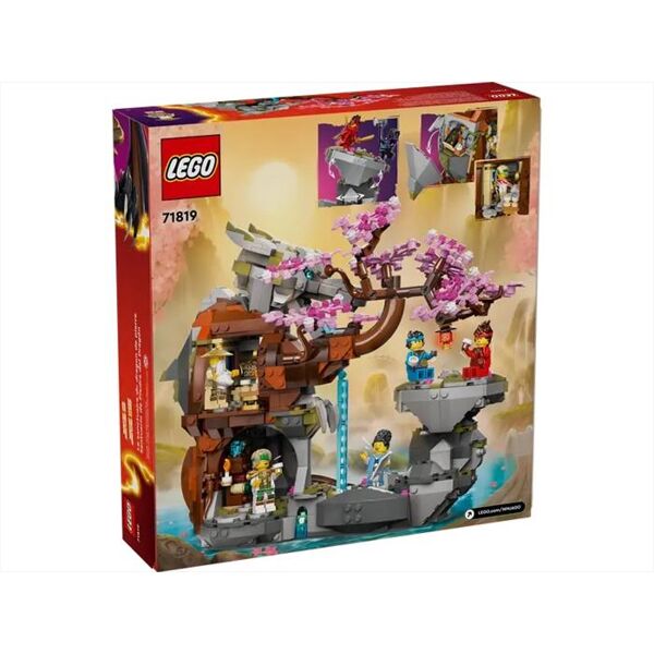 lego ninjago santuario della pietra del drago 71819-multicolore