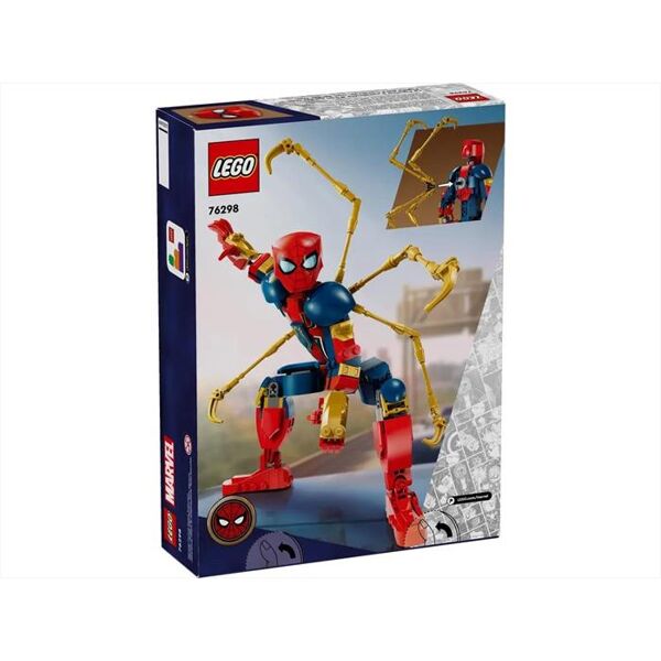 lego marvel personaggio di iron spider-man 76298