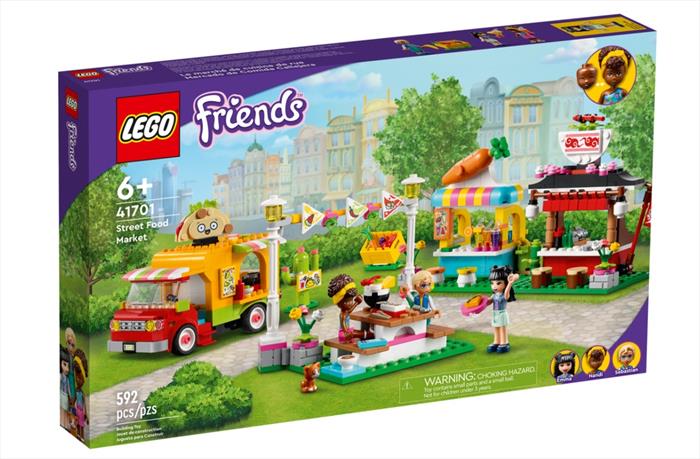 lego friends il mercato dello street food 41701