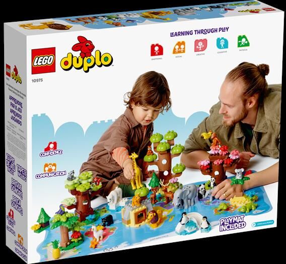 lego duplo animali del mondo 10975