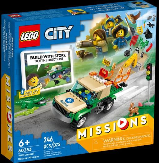 lego city missioni di salvataggio animale 60353