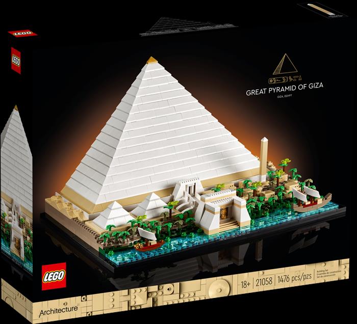 lego architecture la grande piramide di gia 21058