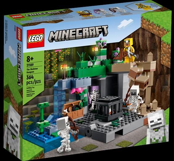 lego minecraft le segrete dello scheletro 21189