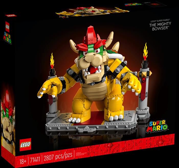 lego super mario il potente di bowser 71411