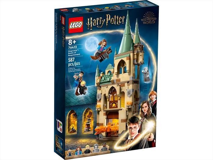 lego harry potter hogwarts:stanza delle necessita-76413-multicolore