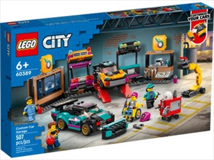 lego city garage auto personalizzato 60389-multicolore