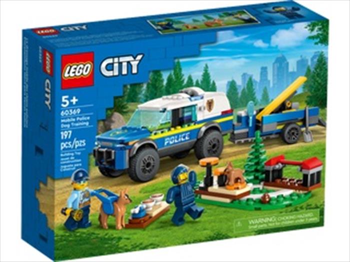 lego city addestramento cinofilo mobile 60369-multicolore