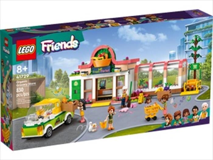 lego friends negozio di alimentari biologici 41729-multicolore