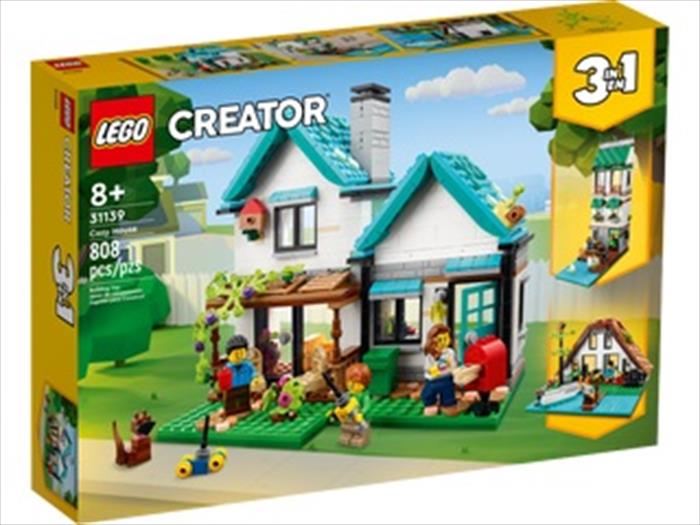 lego creator 3in1 casa accogliente 31139-multicolore