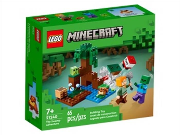 lego minecraft avventura nella palude 21240-multicolore