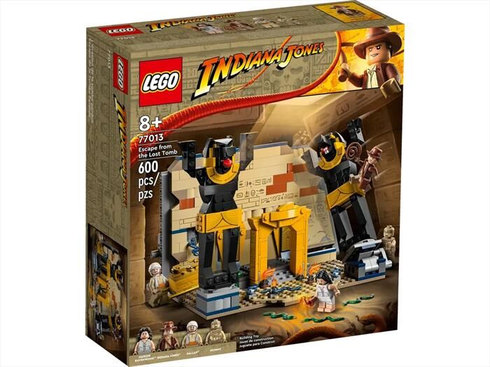 lego indiana jones fuga dalla tomba perduta 77013