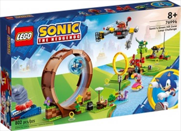 lego sonic sfida del giro della morte 76994-multicolore