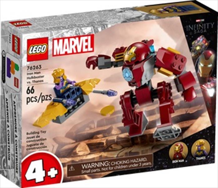 lego marvel iron man hulkbuster vs. thanos 76263-multicolore